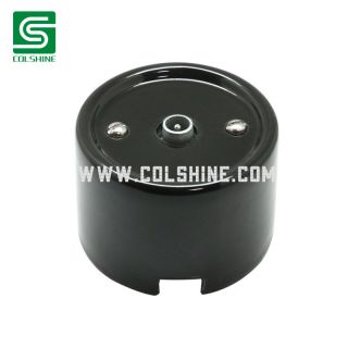 surface mounted black porcelain tv socket